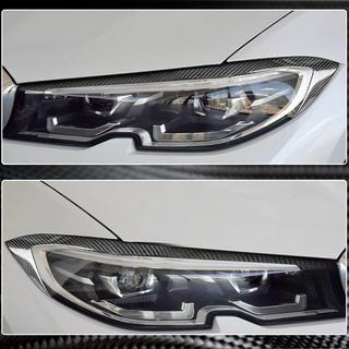 Mračítka na svetlá (2018-2022, Karbón) BMW 3. rad G20/G21 2018– fotografia 4