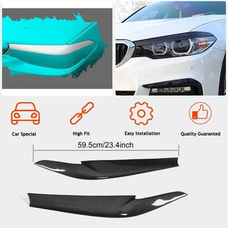 Mračítka na svetlá – suchý karbón (2017-2020) BMW 5. rad G30/G31 2017–2023 fotografia 2