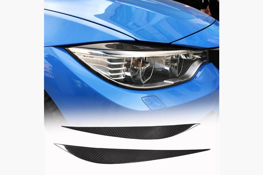 BMW 4 séria F32/F33/F36 2012–2020 Viečka na svetlá V2 (Carbon) Image