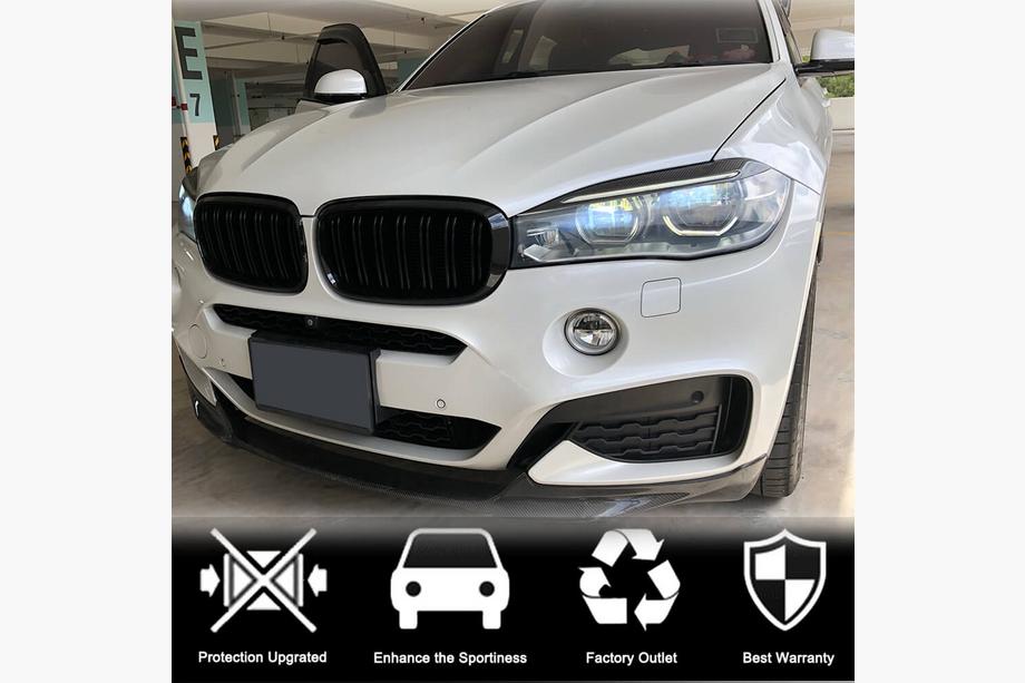BMW X5 F15 2013–2018 Mračítka na svetlá V1 (Carbon) Fotografia 2