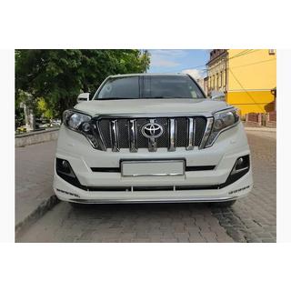 Nadstavce predného a zadného nárazníka Luxury (2013-2017) Toyota Land Cruiser Prado 150 2009–2023 fotografia 1