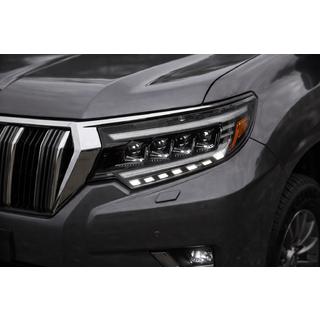 Predné svetlomety Lexus-design 4-LED V2 (2017+, 2 ks) Toyota Land Cruiser Prado 150 2009–2023 fotografia 1
