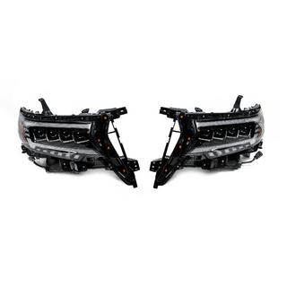 Predné svetlomety Lexus-design 4-LED V2 (2017+, 2 ks) Toyota Land Cruiser Prado 150 2009–2023 fotografia 2