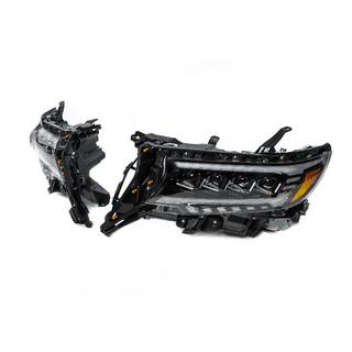 Predné svetlomety Lexus-design 4-LED V2 (2017+, 2 ks) Toyota Land Cruiser Prado 150 2009–2023 fotografia 4