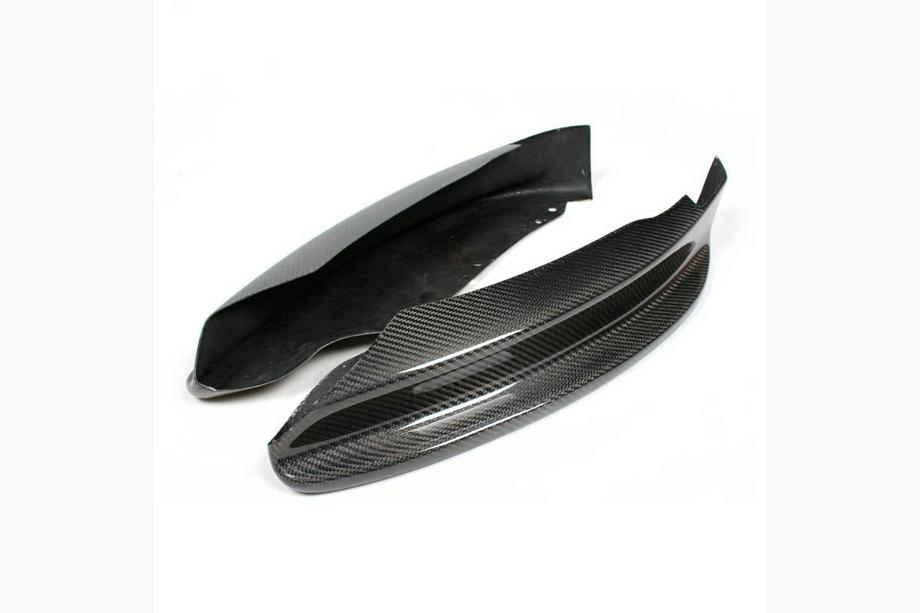 BMW 1 Series E81/E82/E87/E88 2004–2011 Flapy na predný nárazník Flap (pre E82/E88 M-Sport, karbón) Fotografia 5