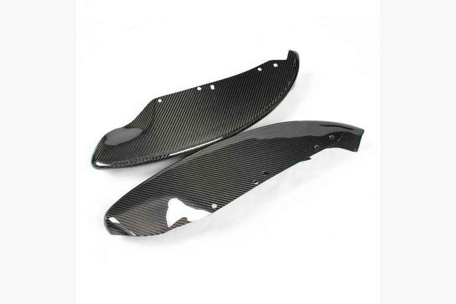 BMW 1 Series E81/E82/E87/E88 2004–2011 Flapy na predný nárazník Flap (pre E82/E88 M-Sport, karbón) Fotografia 6