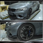 BMW 2. séria F22/F23 2014–2021 Flapy na predný nárazník Flap (pre F87 M2/M2C, karbón) fotografia 4