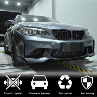 Flapy na predný nárazník Flap (pre F87 M2/M2C, karbón) BMW 2. séria F22/F23 2014–2021 fotografia 3