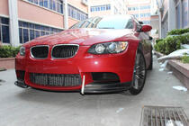 BMW 3 rad E90/E91 2005–2011 Lipové nadstavce predného nárazníka Flap FRP V2 (pre E90 2008-2011 Base) fotografia 4