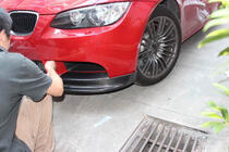 BMW 3 rad E90/E91 2005–2011 Lipové nadstavce predného nárazníka Flap FRP V2 (pre E90 2008-2011 Base) fotografia 7