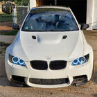 BMW 3. séria E92/E93 2006–2013 Karbonové flapy predného nárazníka (pre M3, karbón) fotografia 2