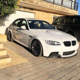 Karbonové flapy predného nárazníka (pre M3, karbón) BMW 3. séria E92/E93 2006–2013 fotografia 4
