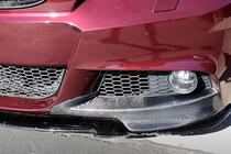 BMW 3 rad E90/E91 2005–2011 Flap nadstavce na predný nárazník (pre E90 2008-2011 M-Sport, karbón) fotografia 5