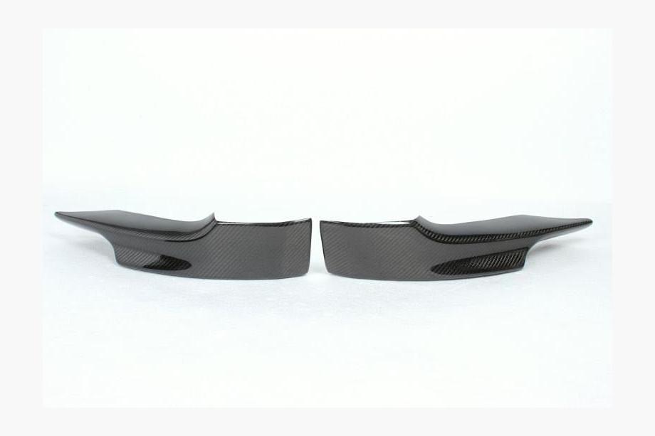 BMW 3. séria E92/E93 2006–2013 Flap lišty na predný nárazník (pre M-Sport 2006-2009, karbón) Fotografia 9