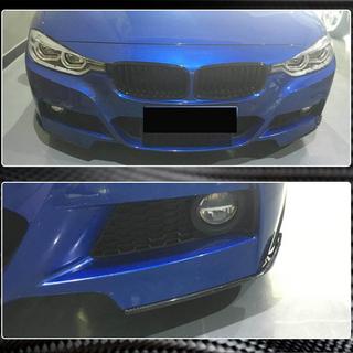 Flapy na predný nárazník (pre F30 M-Sport, karbón) fotografia 4