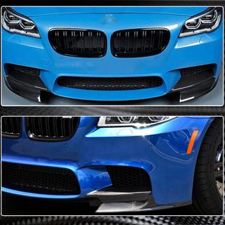 Flapy na predný nárazník (pre F10 M5, karbón) BMW 5. rad F10/F11 2010–2016 fotografia 3