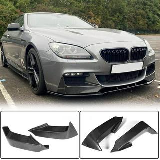 Nástavce predného nárazníka Flap V2 (pre M-Sport, karbón) BMW 6. séria F12/F13/F06 2011–2018 fotografia 1