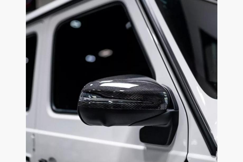 Mercedes G-Class W463 2018–2024 Karbonové kryty zrkadiel Carbon (2 ks) Fotografia 1