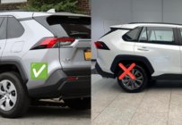 Toyota Rav 4 2019–2025 Zásterky Premium 2022+ (krátky oblúk, 4 ks) fotografia 2