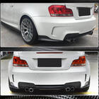 BMW 1 Series E81/E82/E87/E88 2004–2011 Nadstavce zadného nárazníka Flap (pre E82 1M, karbón) fotografia 4
