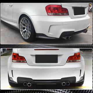 Nadstavce zadného nárazníka Flap (pre E82 1M, karbón) BMW 1 Series E81/E82/E87/E88 2004–2011 fotografia 4