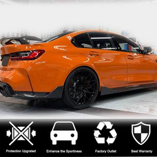 Nástavce na zadný nárazník Flap V2 (pre G80, karbón) BMW 3. rad G20/G21 2018– fotografia 2