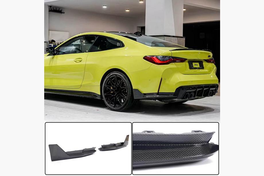 BMW 4. séria G22/23/26 2020– Nástavce na zadný nárazník Flap V2 (pre G82/G83) Image