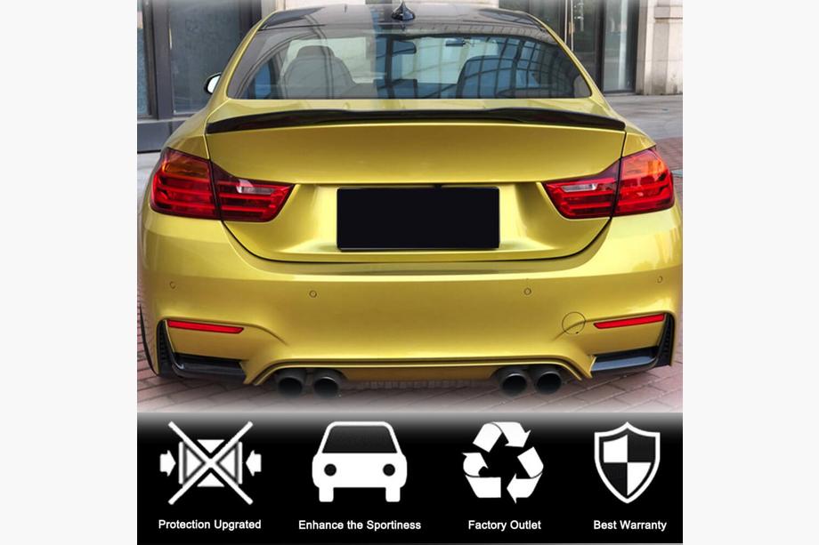 BMW rad 3 F30/F31 2012–2019 Kryty zadného nárazníka Flap (pre F80, karbón) Fotografia 3