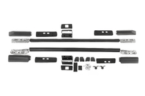 Toyota Land Cruiser Prado 250 2023– Čierne OEM strešné lyžiny (hliník) fotografia 2
