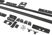 Toyota Land Cruiser Prado 250 2023– Čierne OEM strešné lyžiny (hliník) fotografia 10