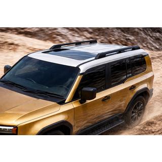 Čierne OEM strešné lyžiny (hliník) Toyota Land Cruiser Prado 250 2023– fotografia 3