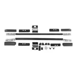 Čierne OEM strešné lyžiny (hliník) Toyota Land Cruiser Prado 250 2023– fotografia 2