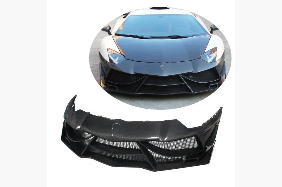Lamborghini Aventador 2011–2022 Nadstavce na predný nárazník Lip (karbón) Image