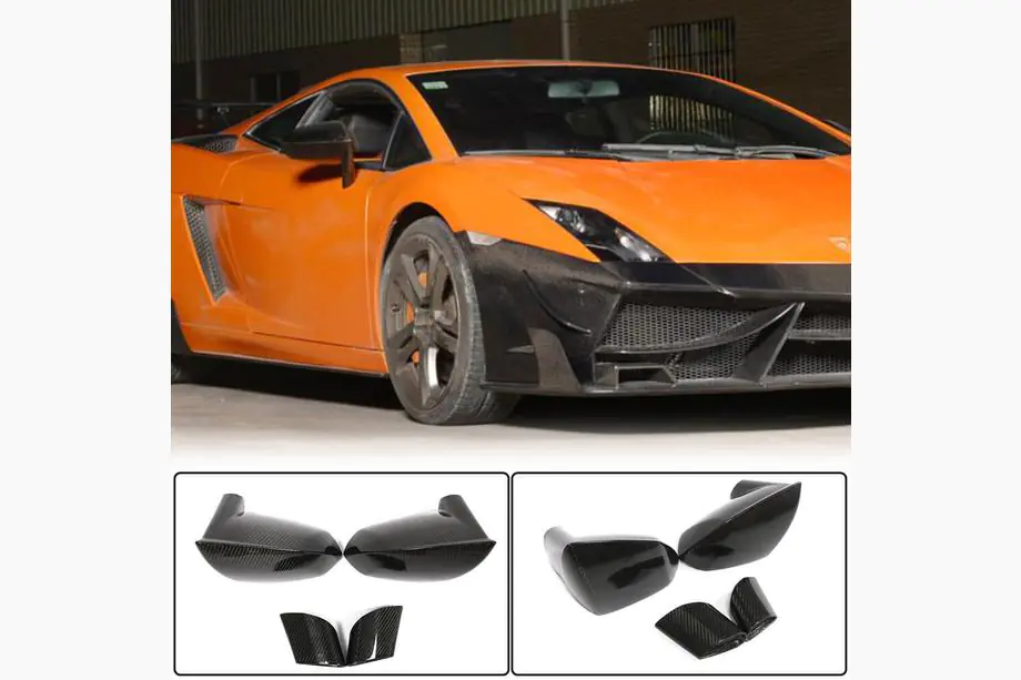 Lamborghini Gallardo 2003–2013 Karbonové kryty zrkadiel (Carbon) Image