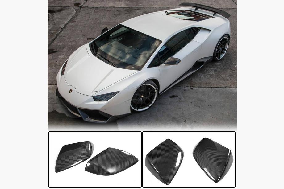 Lamborghini Huracan 2014– Karbonové kryty zrkadiel (Carbon) Image