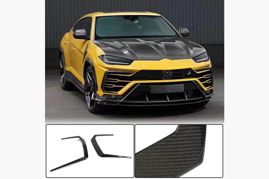 Lamborghini Urus 2018– Kryty predného nárazníka Flap (suchý karbón) Image