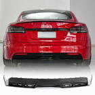 Tesla Model S 2012– Difúzor zadného nárazníka (2021+, karbón) fotografia 1