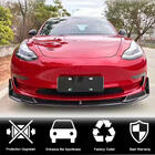 Tesla Model 3 2017– Lišta predného nárazníka Lip V1 (2017-2023, karbón) fotografia 2