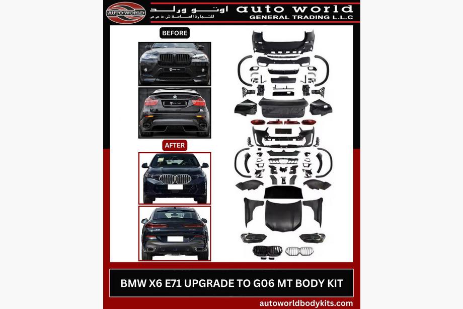 BMW X6 E71 2008–2014 Faceliftový kit pre G06 LCI (2023+) Image