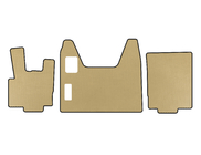 DAF XF95 2002–2006 EVA rohože do interiéru (Béžové) fotografia 1