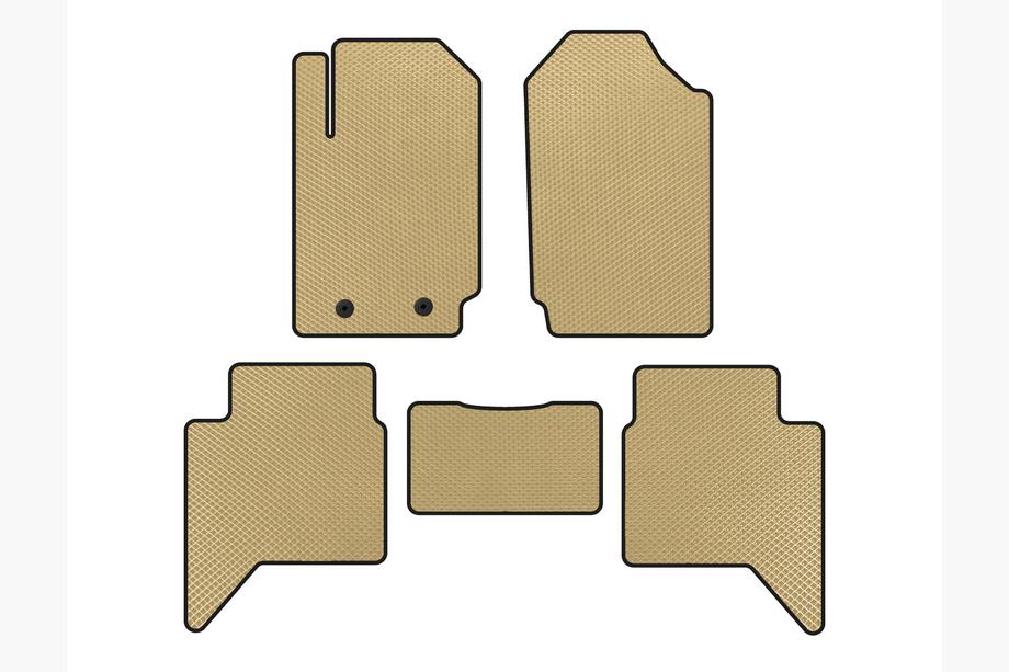 Ford Ranger 2011–2022 EVA rohože do interiéru (Béžové) Image