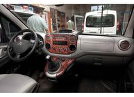 Citroen Berlingo 2008–2018 Kryty palubnej dosky Hliník fotografia 5