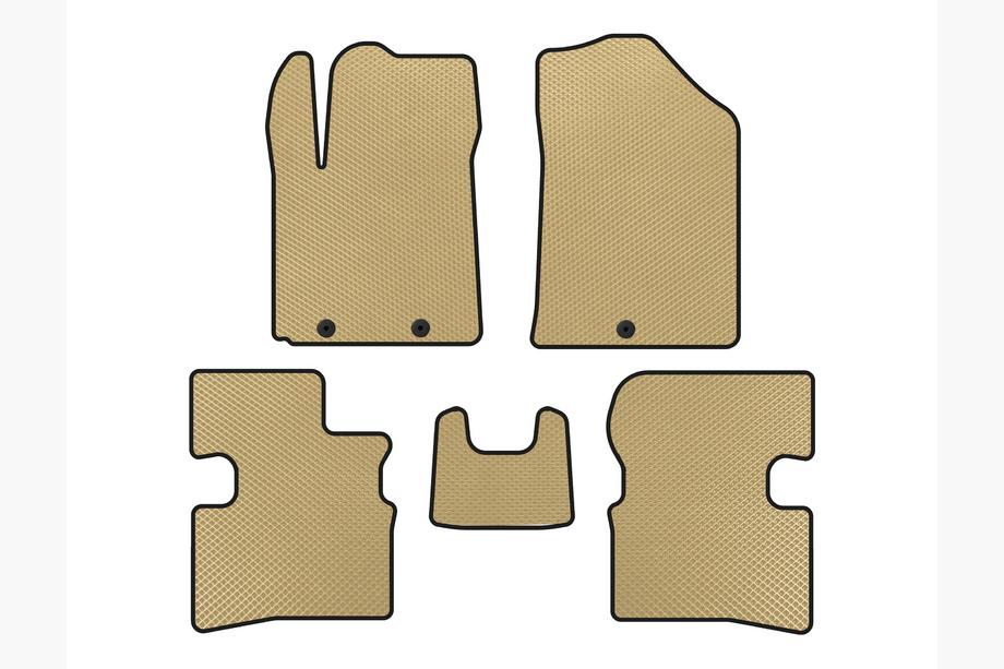Kia Picanto 2004–2011 EVA autokoberce (2009-2011, HB, Beige) Image