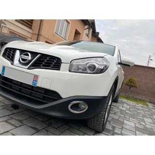 Vonkajšie lemy hmloviek (2 ks, nerez) Nissan Qashqai 2010–2014 fotografia 4