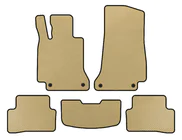 Mercedes C-class W205 2014–2021 EVA rohože do interiéru (SD, Béžová) fotografia 1