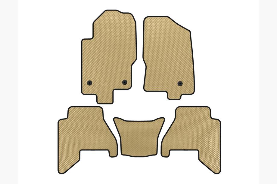 Nissan Pathfinder R51 2005–2014 EVA V2 autokoberce (2 rady, béžové, 2010-2014) Image