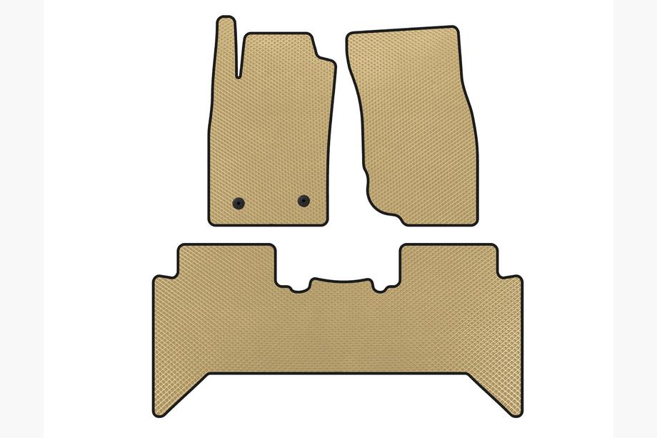 Toyota Hilux 2006–2015 EVA V2 rohože do auta (béžová) Image