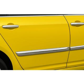 Dverné lišty (4 ks, nerez) Toyota Corolla 2002–2007 fotografia 1