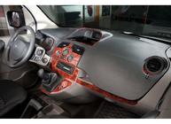 Renault Kangoo 2008–2020 Kryty palubnej dosky Hliník fotografia 6