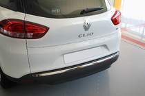 Renault Clio IV 2012–2019 Ochranná lišta nárazníka (SW, nerez) fotografia 1